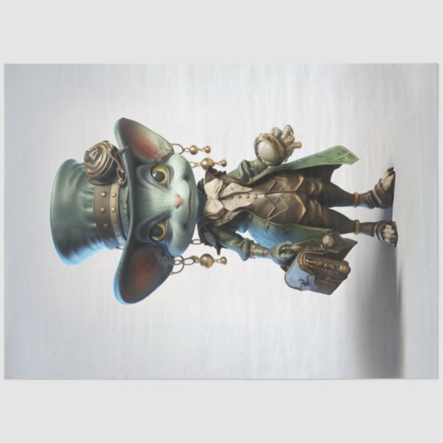 Papier Mousseline Découpage Tissu Papier Penelope Cricket (Recto)