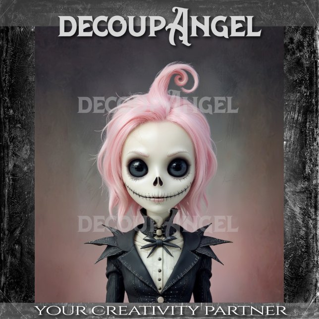 Papier Mousseline Découpage valse de minuit (Créateur téléchargé)