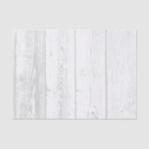 Papier Mousseline Découpage Vintage chic de grains de bois blanc