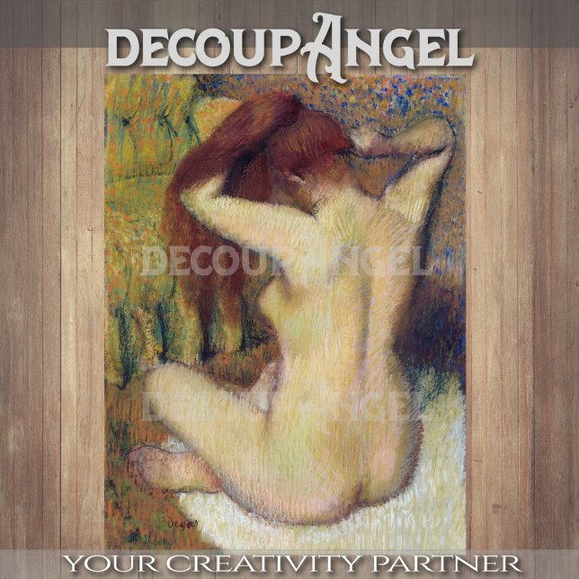 Papier Mousseline Degas - Femme Comportant Son Déchiffure (Créateur téléchargé)