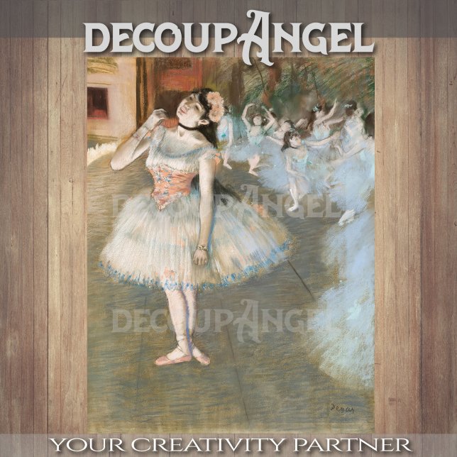 Papier Mousseline Degas - Le Découpafge Étoile (Créateur téléchargé)