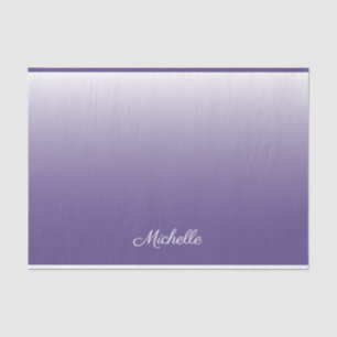 Papier Mousseline dégradé personnalisé ombre Ultra Violet