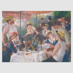 Papier Mousseline Déjeuner de la fête nautique par Renoir