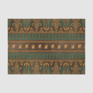 Papier Mousseline Dendroctone du scarab égyptien vert et or