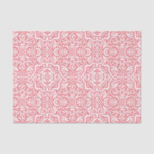 Papier Mousseline Dentelle blanche Damask Brocade Cadeau ou Découpag
