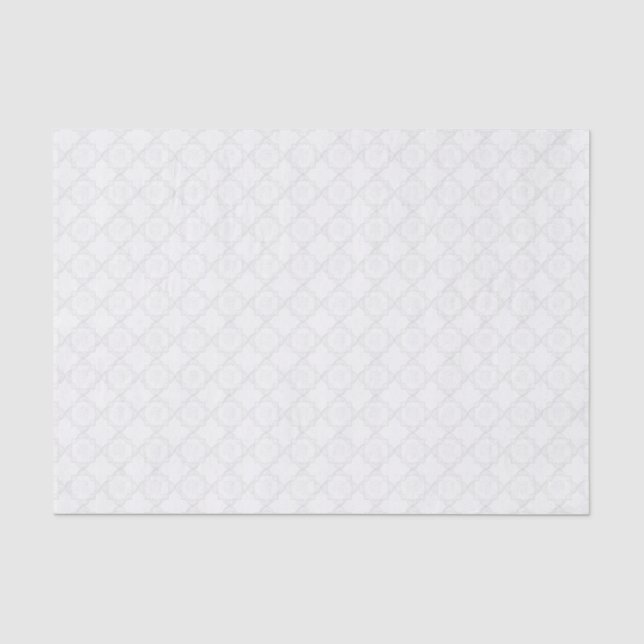 Papier Mousseline Dentelle blanche élégante (Recto)