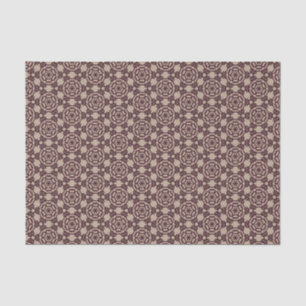Papier Mousseline Dentelle de Bourgogne sur le Taupe Moderne Prairie