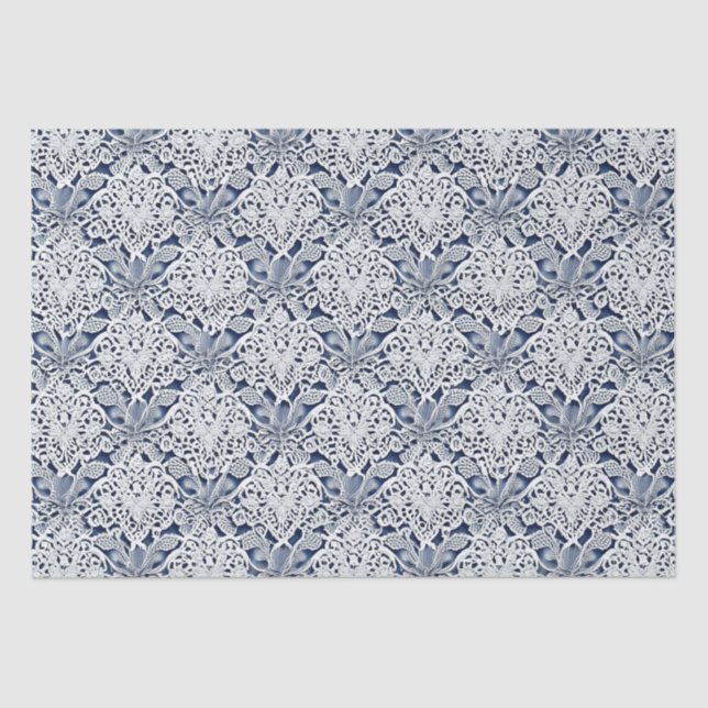 Papier Mousseline Dentelle délicate (Recto)