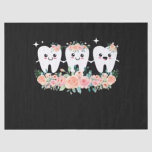 Papier Mousseline Dentiste Dental Assistant Oral Hygiéniste Dent