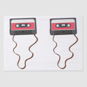 Papier Mousseline Déploré bande Mixbande Rétro Vintage