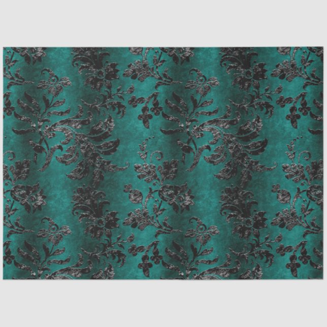 Papier Mousseline Design Black Velvet Series 5 (Recto)