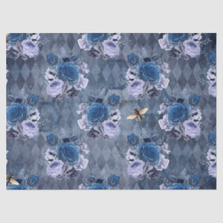 Papier Mousseline Design de la série Blue Bee 1