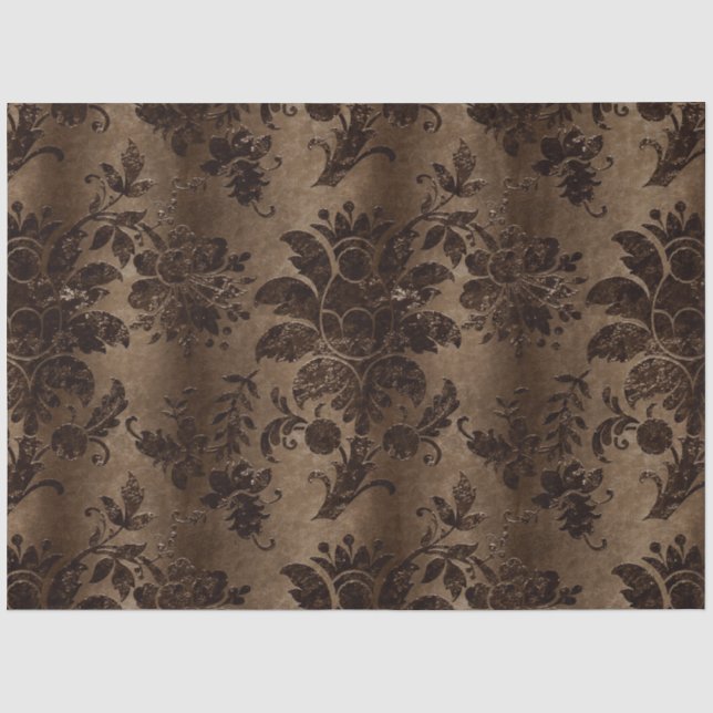 Papier Mousseline Design de la série Velvet de bronze 5 (Recto)