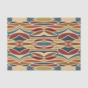 Papier Mousseline Design de style en verre transparent opaque géomét