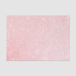 Papier Mousseline Design luxueux parties scintillant rose fille