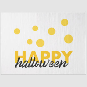 Papier Mousseline Design moderne et ludique de Happy Halloween