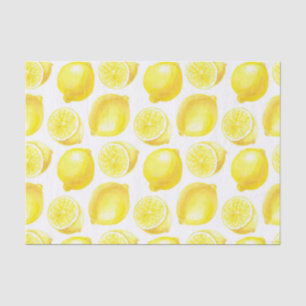 Papier Mousseline Design motif citron