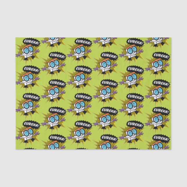 Papier Mousseline Dexter "Eureka!" Halftone Callout Graphic (Recto)