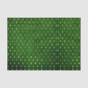 Papier Mousseline Diamant vintage Emerald Green Glimmer Grunge