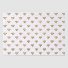 Diamants de Parties scintillant d'or