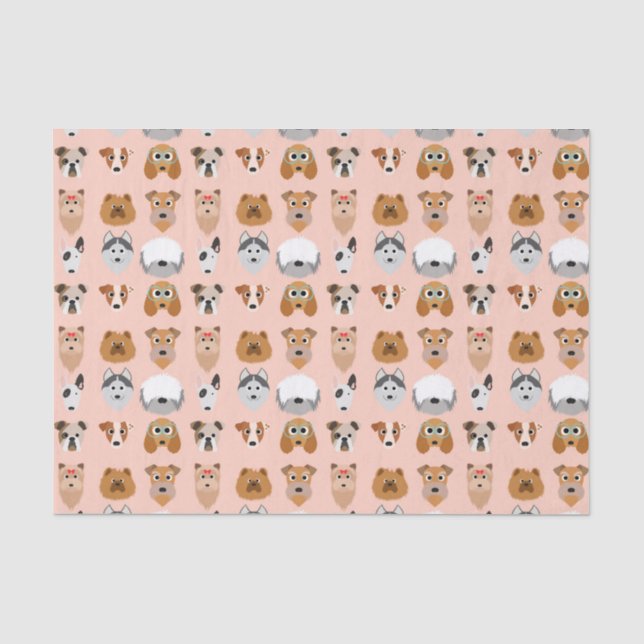 Papier Mousseline Diggity Do Chien (Recto)