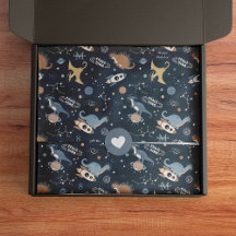Dinosaures mignons en Motif spatial Anniversaire d