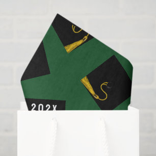 Papier Mousseline Diplômé Vert 2026