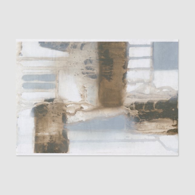 Papier Mousseline Disposition modulaire I (Recto)