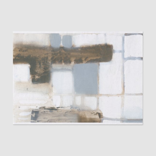 Papier Mousseline Disposition modulaire II (Recto)