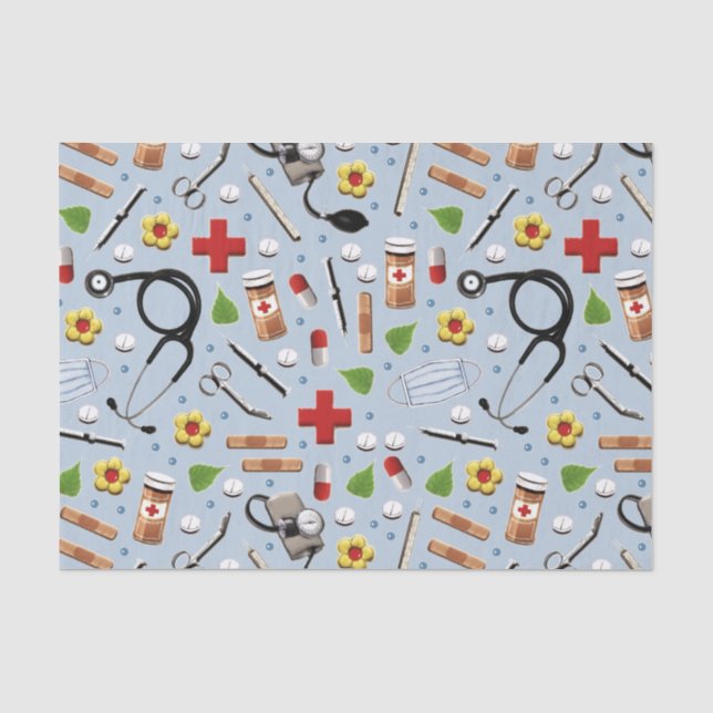 Papier Mousseline Docteur Médicale (Recto)