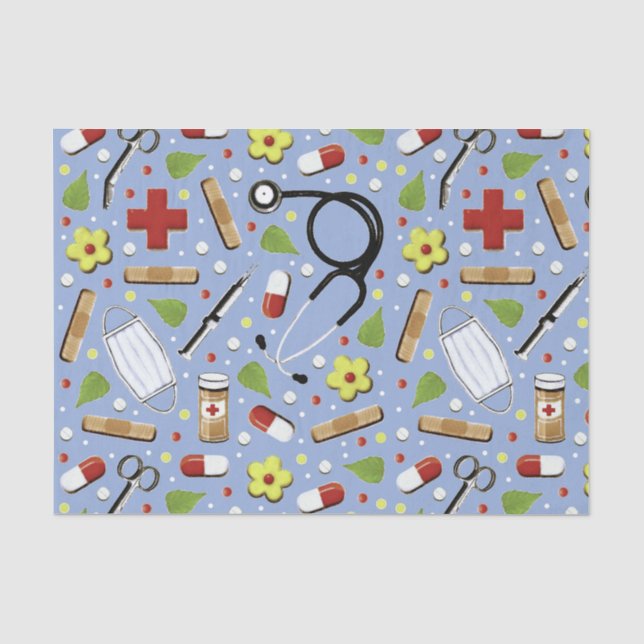 Papier Mousseline Docteur Médicale (Recto)