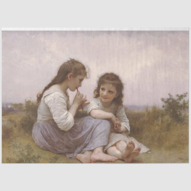 Papier Mousseline Document de découpage des amis de l'enfance (Recto)