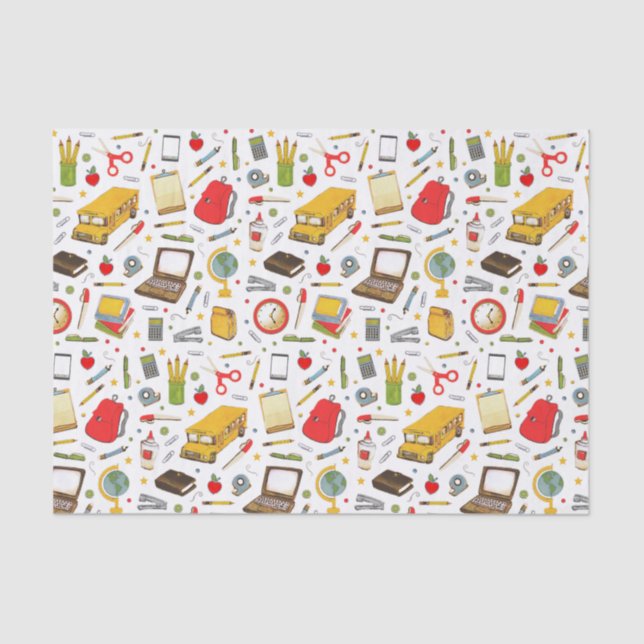 Papier Mousseline Document de travail de l'enseignant scolaire (Recto)