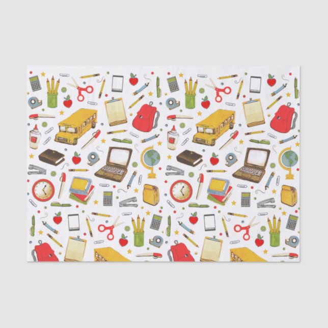 Papier Mousseline Document de travail de l'enseignant scolaire (Recto)