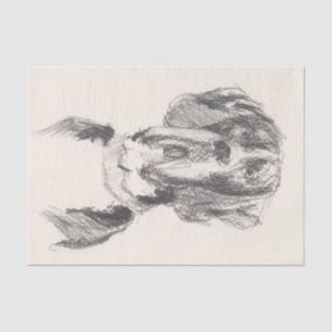Papier Mousseline Dogue Allemand