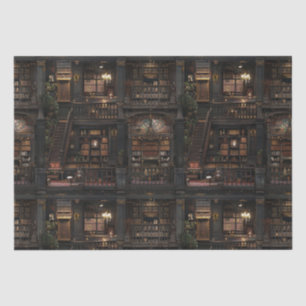 Papier Mousseline Dollshouse gothique victorienne Dark Academia