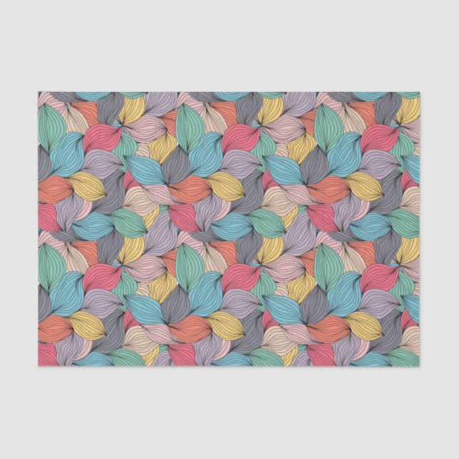 Papier Mousseline Doodle Yarn Weave (Recto)