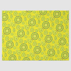 Papier Mousseline Dots Circle Power Flowers II + votre backgr. & idé