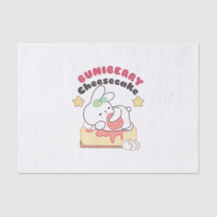 Papier Mousseline Douceur : Buniberry Cheesecake Delight