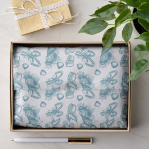 Papier Mousseline Douceurs des Fêtes- Glace (Transparent)