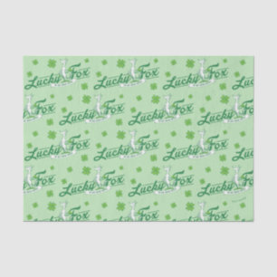 Papier Mousseline Dr Seuss Lucky Fox Dans Ses Chaussettes Irlandai