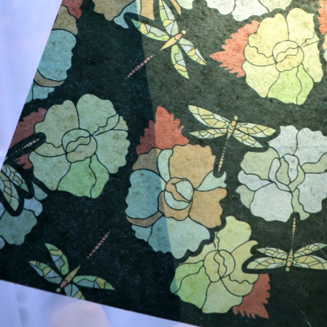 Papier Mousseline Dragonfly vert (Créateur téléchargé)