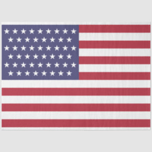 Papier Mousseline Drapeau 51 étoiles des États-Unis d'Amérique (État