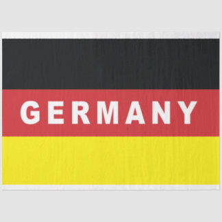 Papier Mousseline Drapeau Allemagne