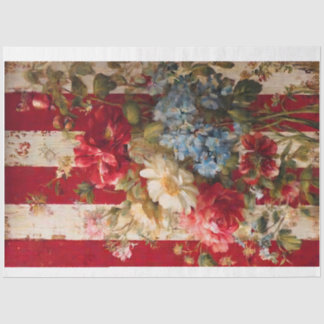 Papier Mousseline Drapeau Américain