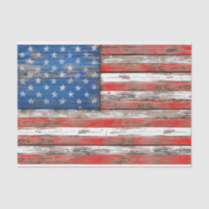 Papier Mousseline Drapeau americana