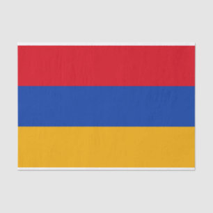 Papier Mousseline Drapeau arménien patriotique