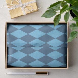 Papier Mousseline Drapeau bleu Bavaria Rhombus Motif