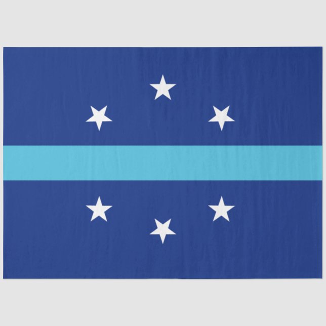Papier Mousseline Drapeau d'Anaheim (Californie, USA) (Recto)