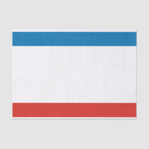 Papier Mousseline Drapeau de Crimée